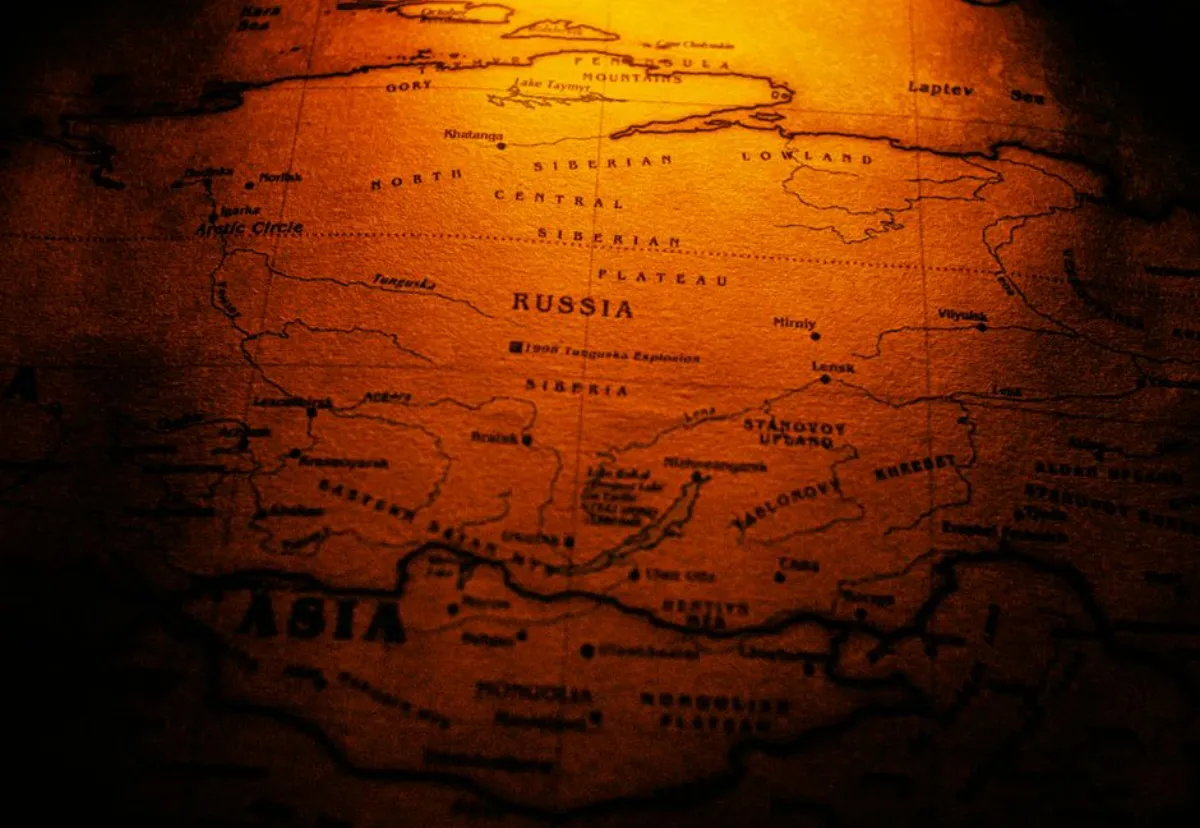 north korea map